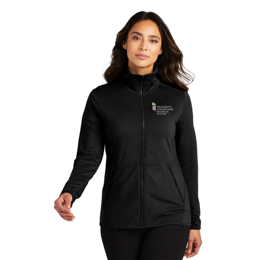 Port  Authority Women's Accord Stretch Fleece Full- Zip