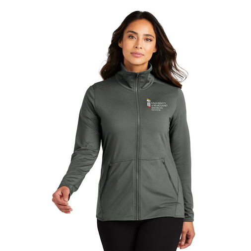 Port  Authority Women's Accord Stretch Fleece Full- Zip